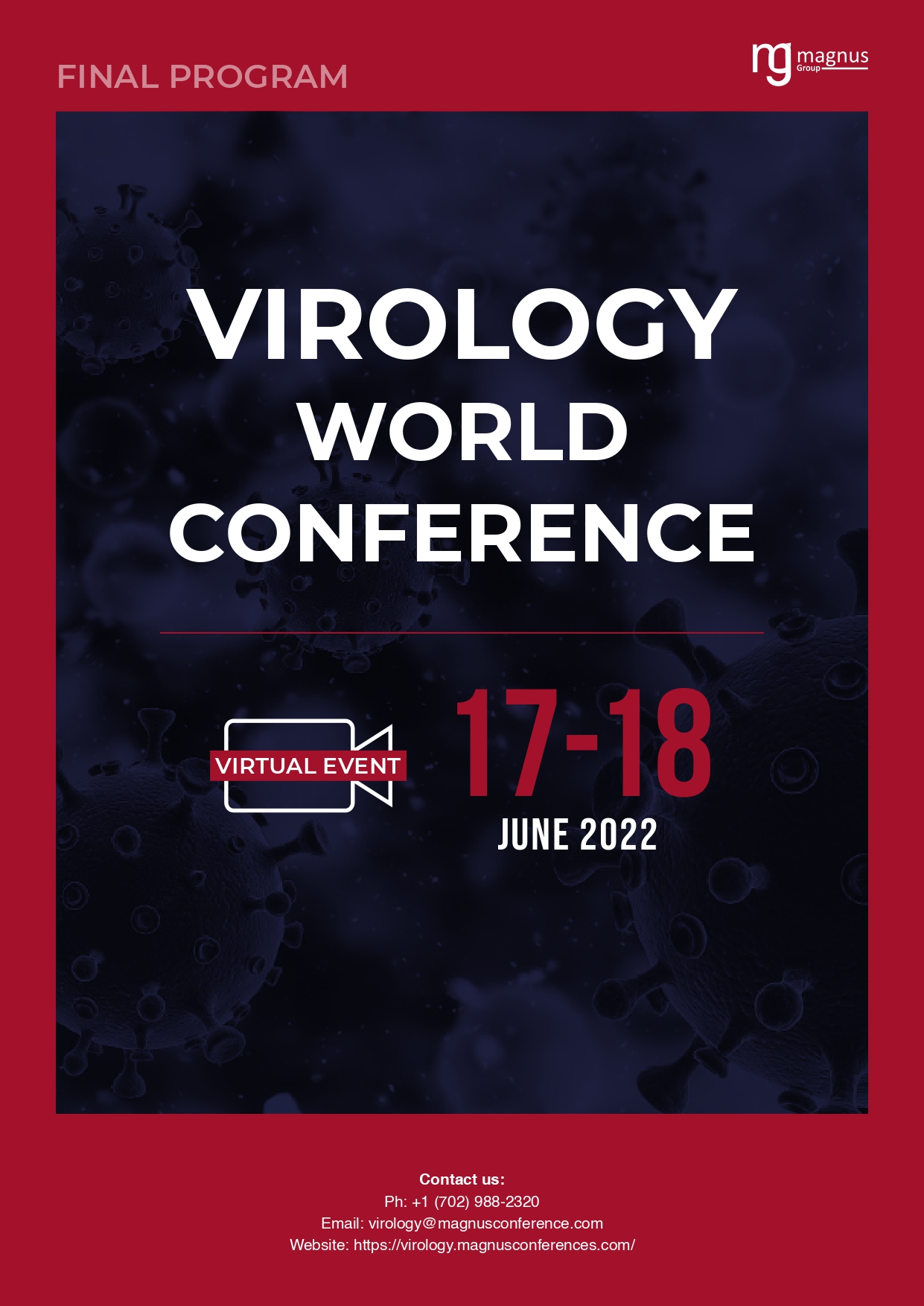 Virology World Conference | Virtual Event Program